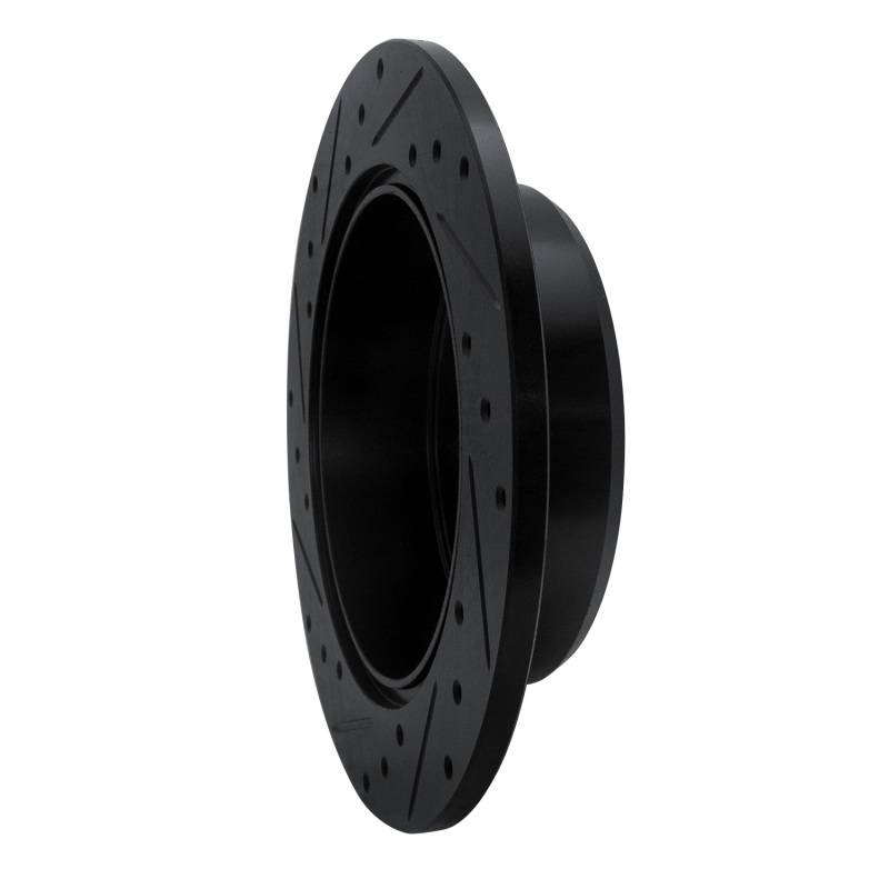 Lexus GS400 Brake Rotor (1) - Rear Right - R1 Concepts - Drilled & Slotted - Black - `98-`10